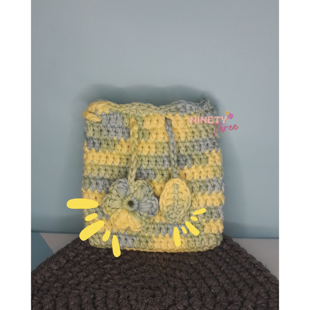 Crochet Mini Pouch | Mini Pouch Rajut | Mini Pouch Serut