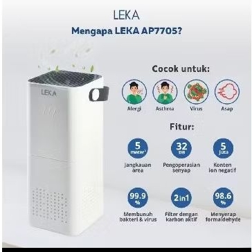 LEKA APP705 Mini Air Purifier