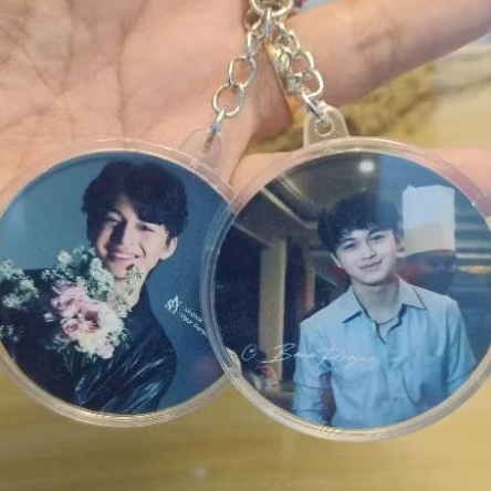 Gantungan kunci custom (insert paper)