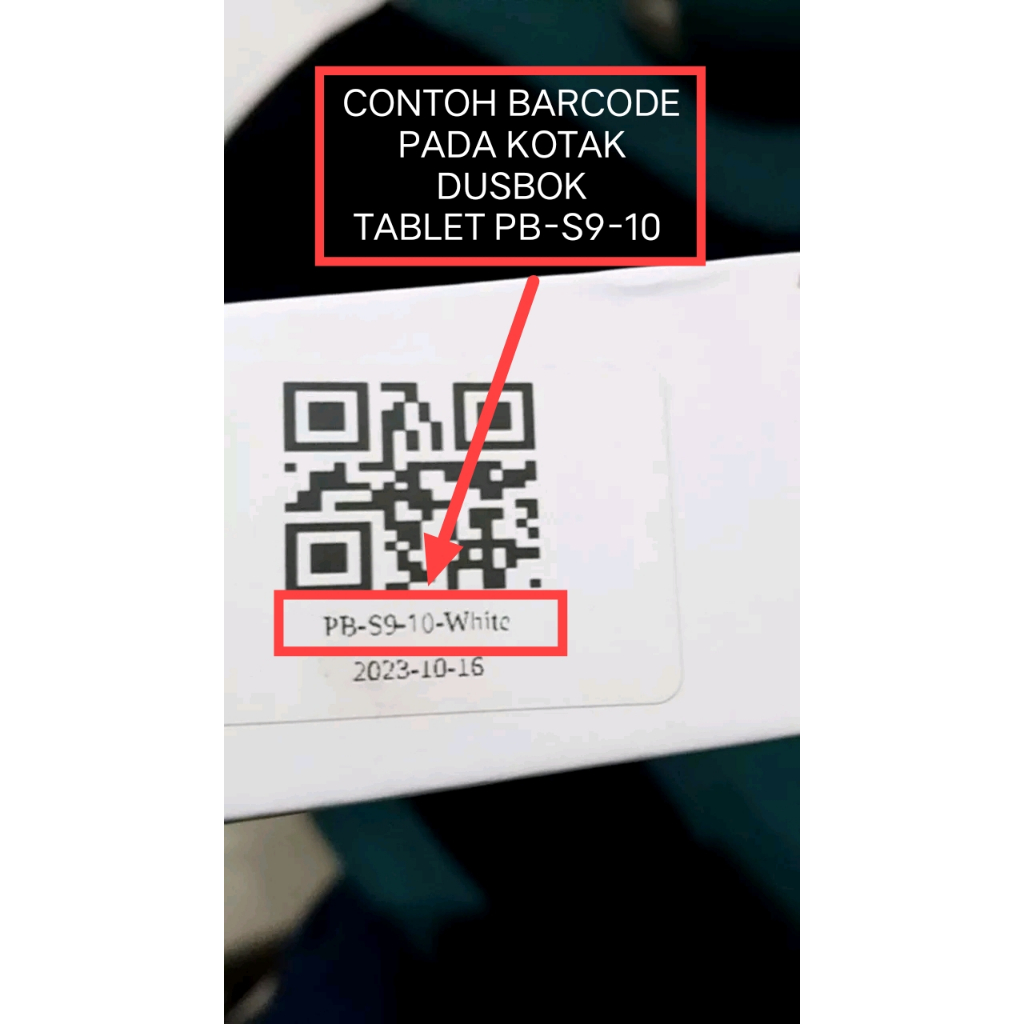 Layar sentuh (BUKAN LCD) toskrin tablet pc model PB-S9-10 / PB-TK-S9-10 original
