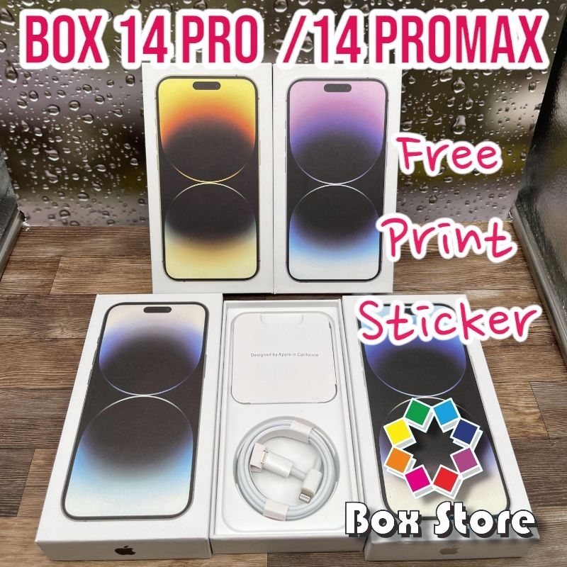 

DUS BOX KOTAK IPHONE 14 PRO / 14 PRO MAX FULLSET FREE REQUEST TERBAIK