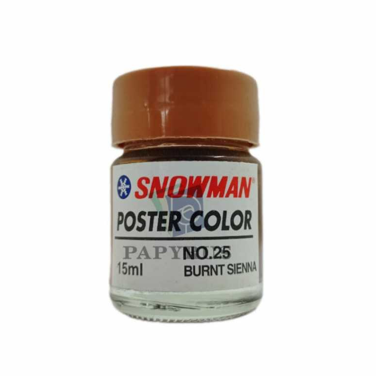 

CAT POSTER / POSTER COLOR SNOWMAN BURNT SIENNA