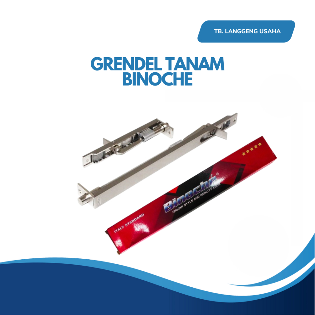 LU BINOCHE GRENDEL TANAM Handle Kunci Pintu Rumah Minimalis Kamar Mandi Kupu Tarung Lemari handel Sl