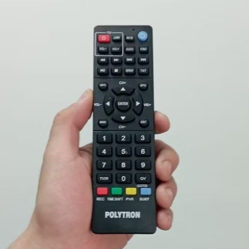 Remot Remote Set Top Box Digital Polytron DVB-T2 PDV700 PDV709