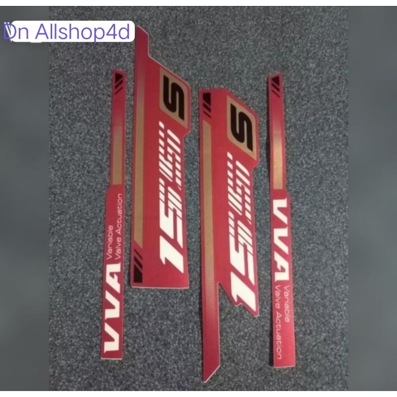 STRIPING YAMAHA LEXI 155 MERAH 2024, LIS BODY LEXI 155