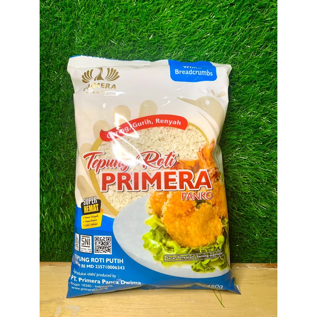 

Tepung Roti Primera Panko / Tepung Roti Putih 450gr