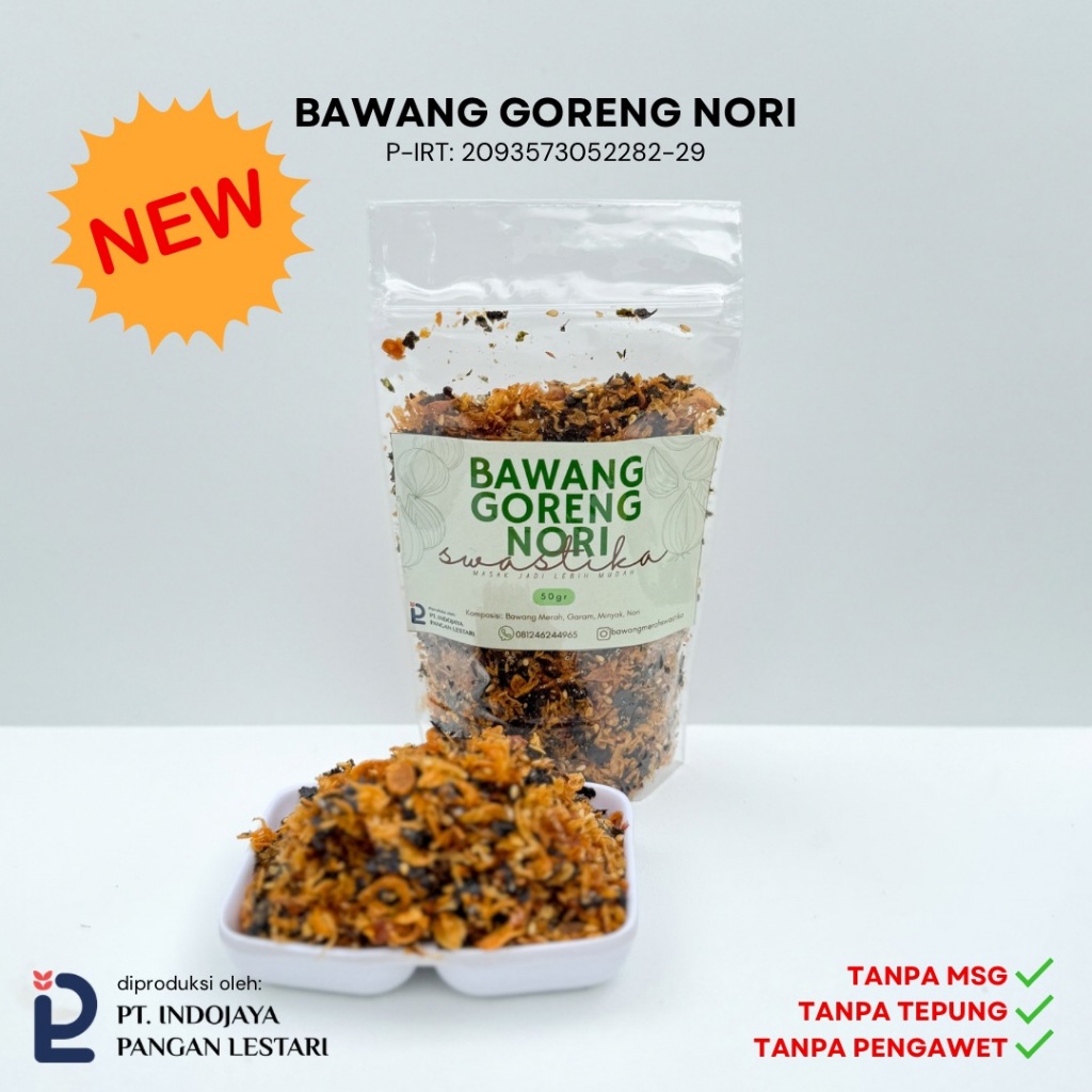 

BAWANG GORENG NORI PREMIUM 50g, 100g