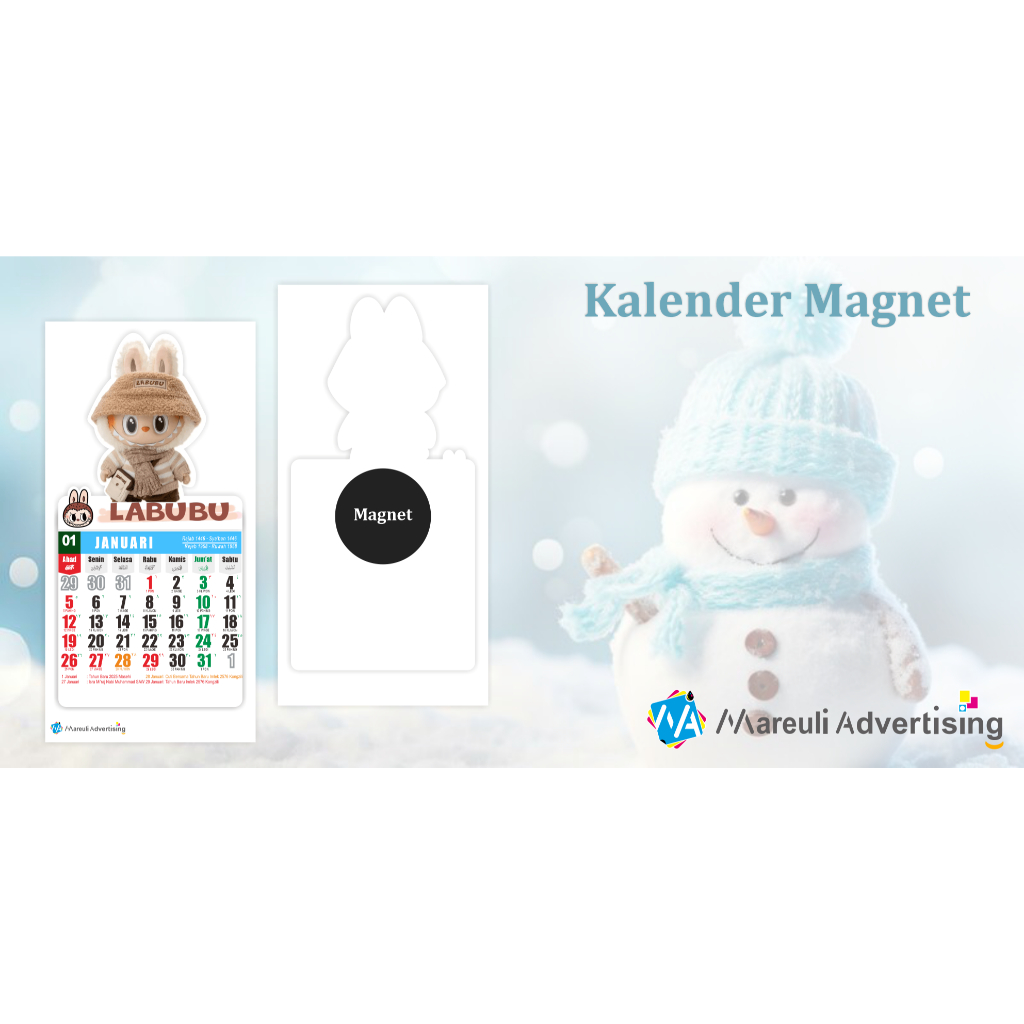 

Cetak Kalender Magnet 2025 Murah