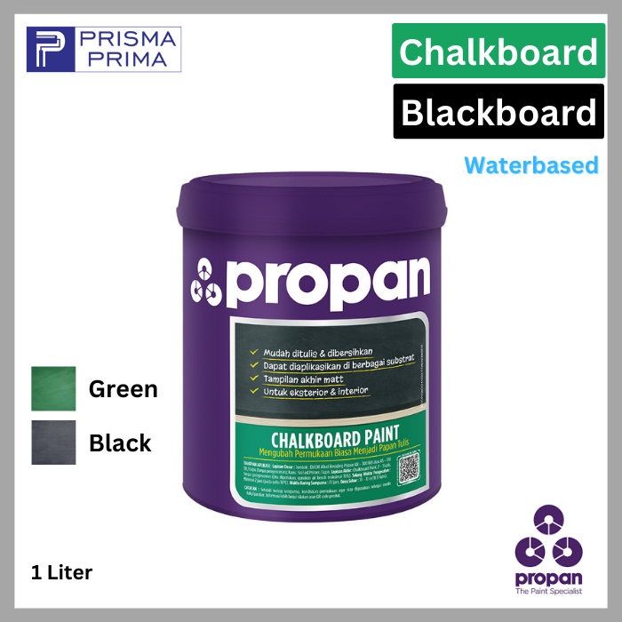 Cat Papan Tulis Kapur Chalkboard Blackboard Paint Propan Hitam Hijau Meja Tenis Waterbased