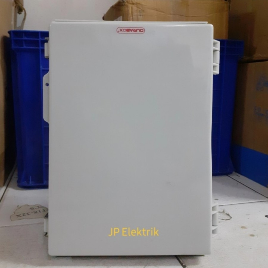Durabox Junction Box/Box Panel Plastik ABS 250x350x150 + Baseplate