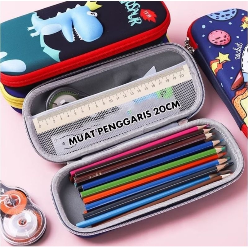

pensil case / kotak pensil 3D anak laki laki perempuan