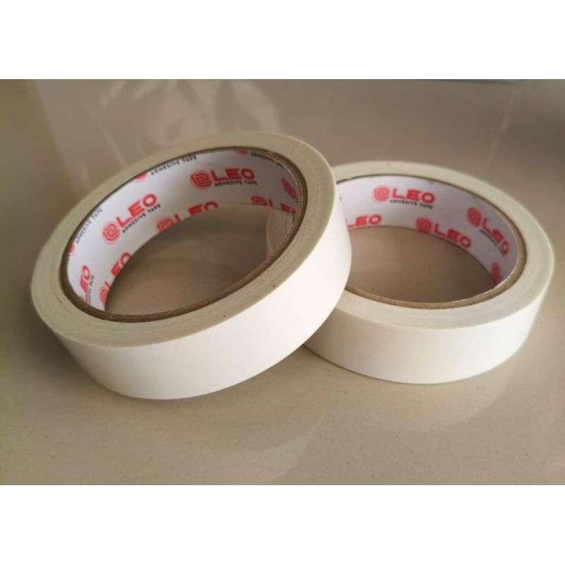 

Double Tape 24 mm x 20 yard Double Tip 1" inch