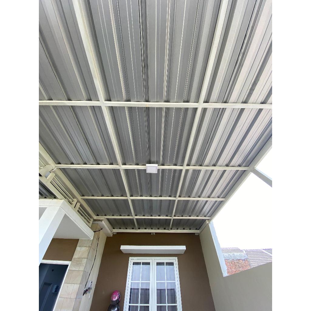 kanopi besi/atap besi spandex/galvalum