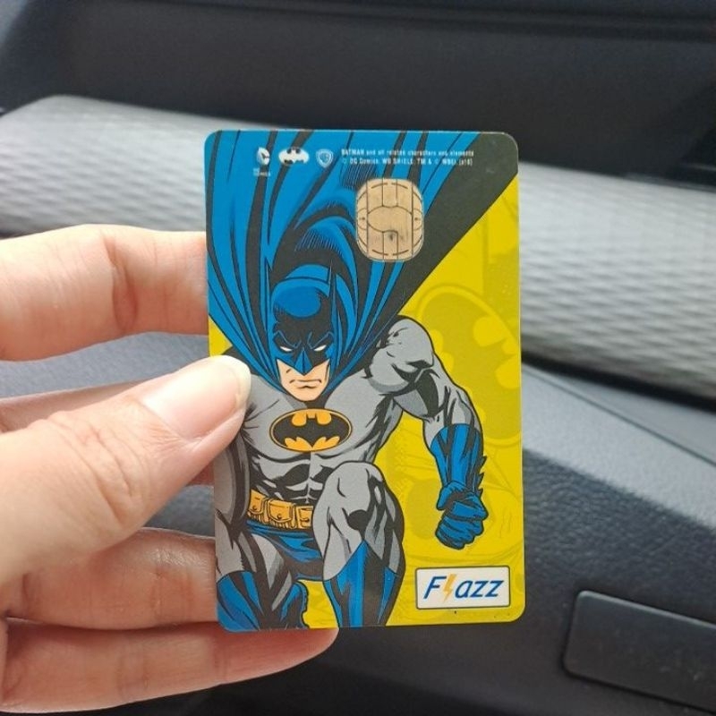 kartu bca flazz batman gen 1 preloved