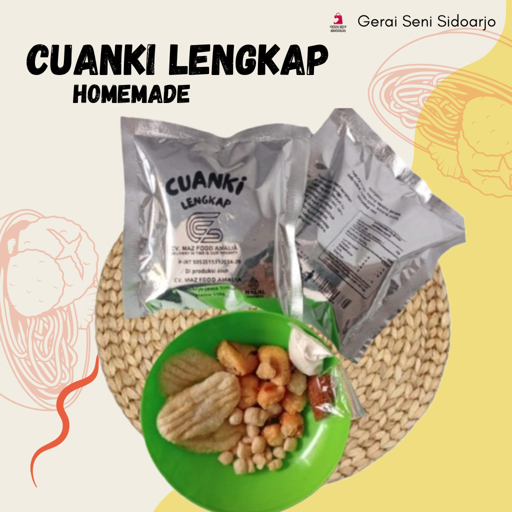 

CUANGKI PAKET LENGKAP HOME MADE MAZFOOD