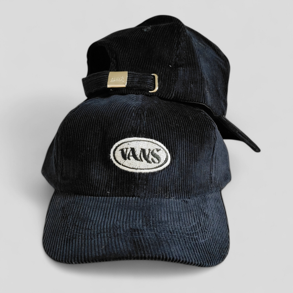 Topi Distro Vans Polo Caps Baseball Corduroy