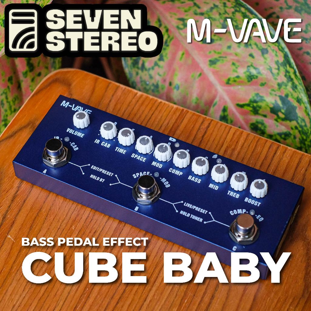 M-VAVE Cube Baby Bass Pedal Effect