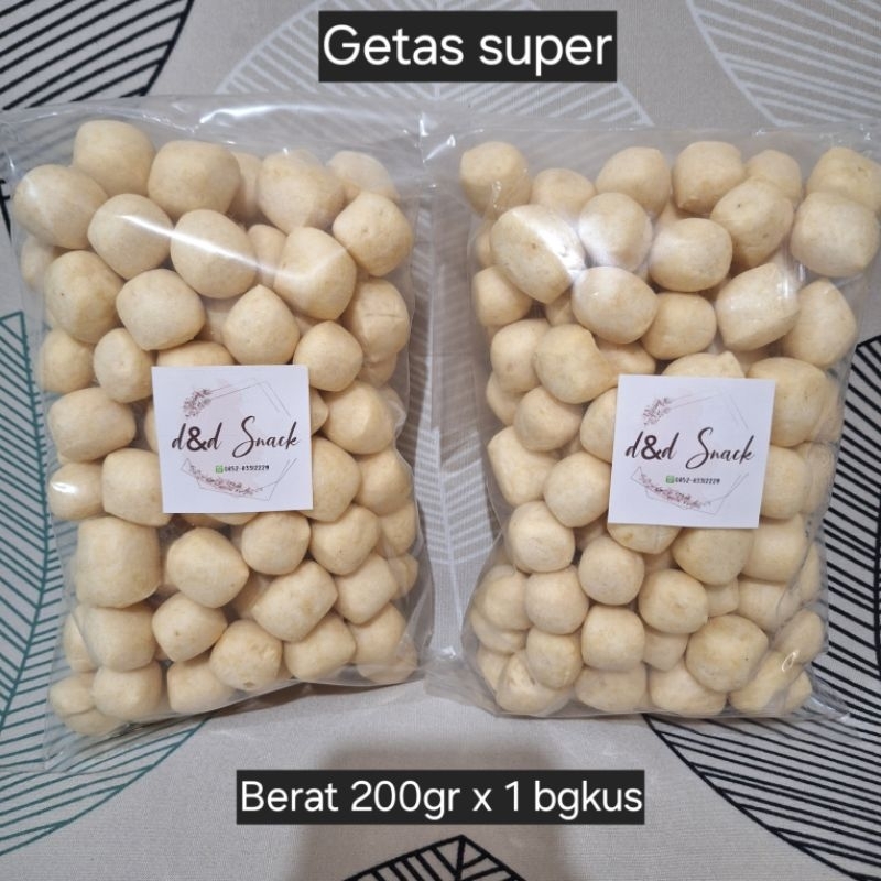 

Getas super asli bangka. Getas ikan tenggiri. Berat 200gr