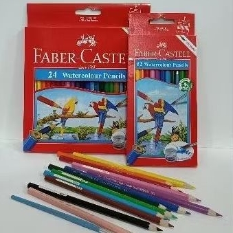 

Water Colour Pencils Faber Castell 24warna