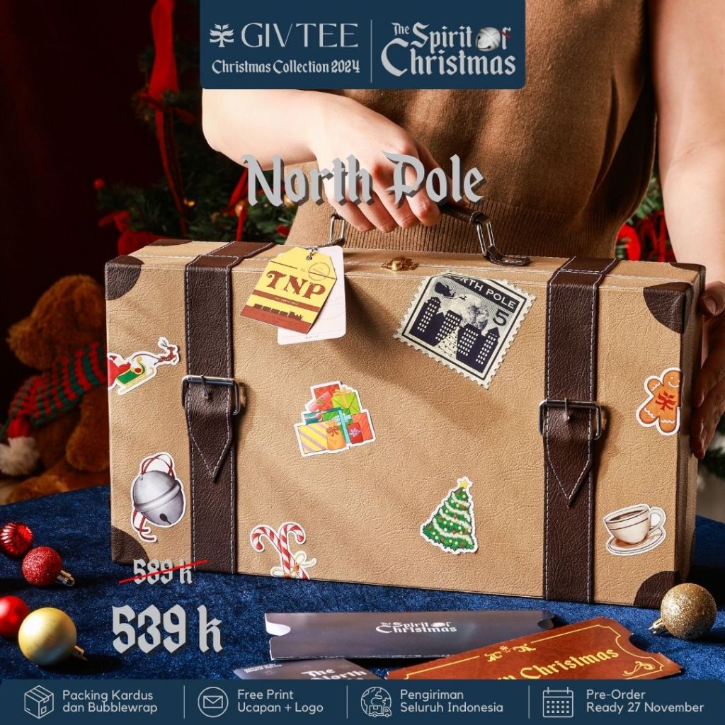 

Givtee - Christmas Hampers 2024 | NORTH POLE - Hampers Christmas Natal Tahun Baru Premium Unik