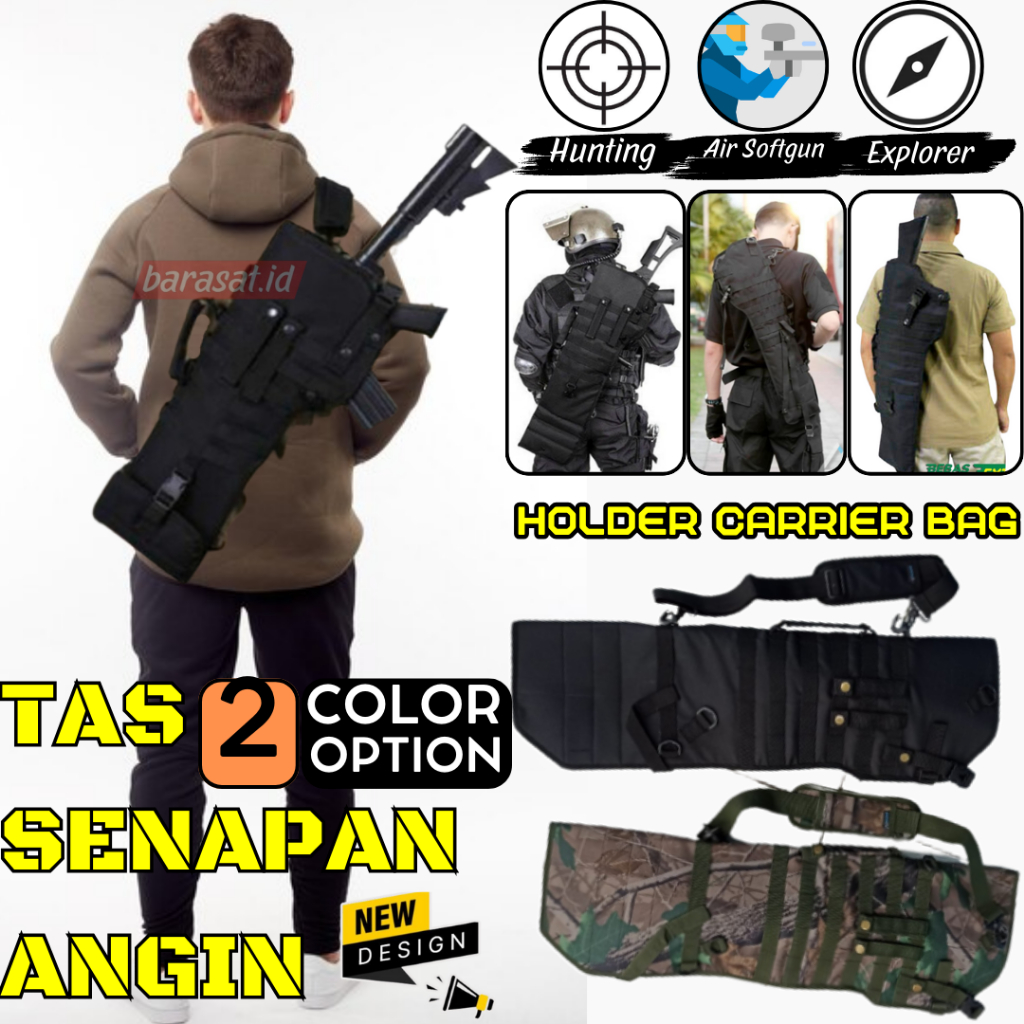 Tas PCP Benjamin Marauder Slempang Sarung Kantong Sanapan Angin Airsotgan Untuk Semua Jenis dan Merk