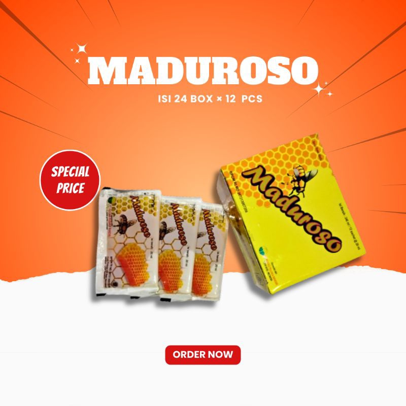 

maduroso madu per box isi 12pcs