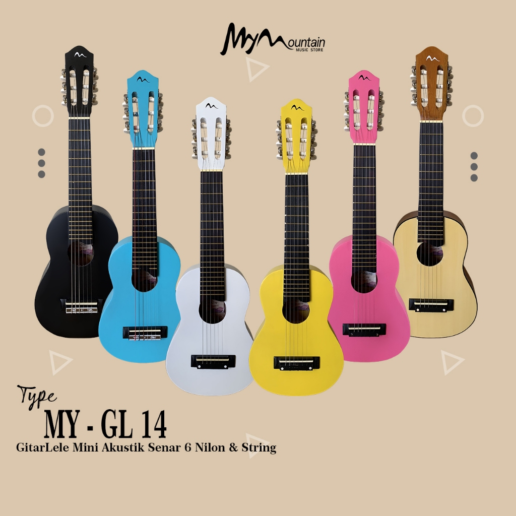 Gitarlele/Gitarmini akustik elektrik senar string dan senar nilon Bergaransi