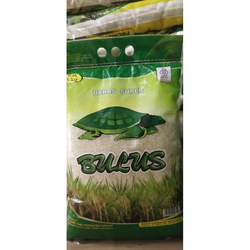 

beras bulus hijau 5 kilo / beras 5 kilo / raja tawon