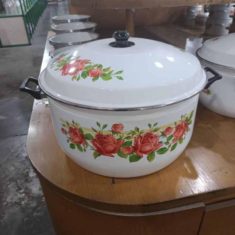 PANCI ORIENTAL ENAMEL BESAR JUMBO 50CM
