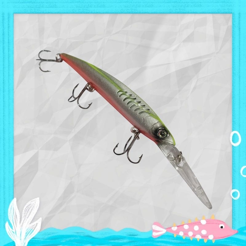 Umpan Pancing Casting Lure Minnow Model Lidah Panjang - PROBEROS