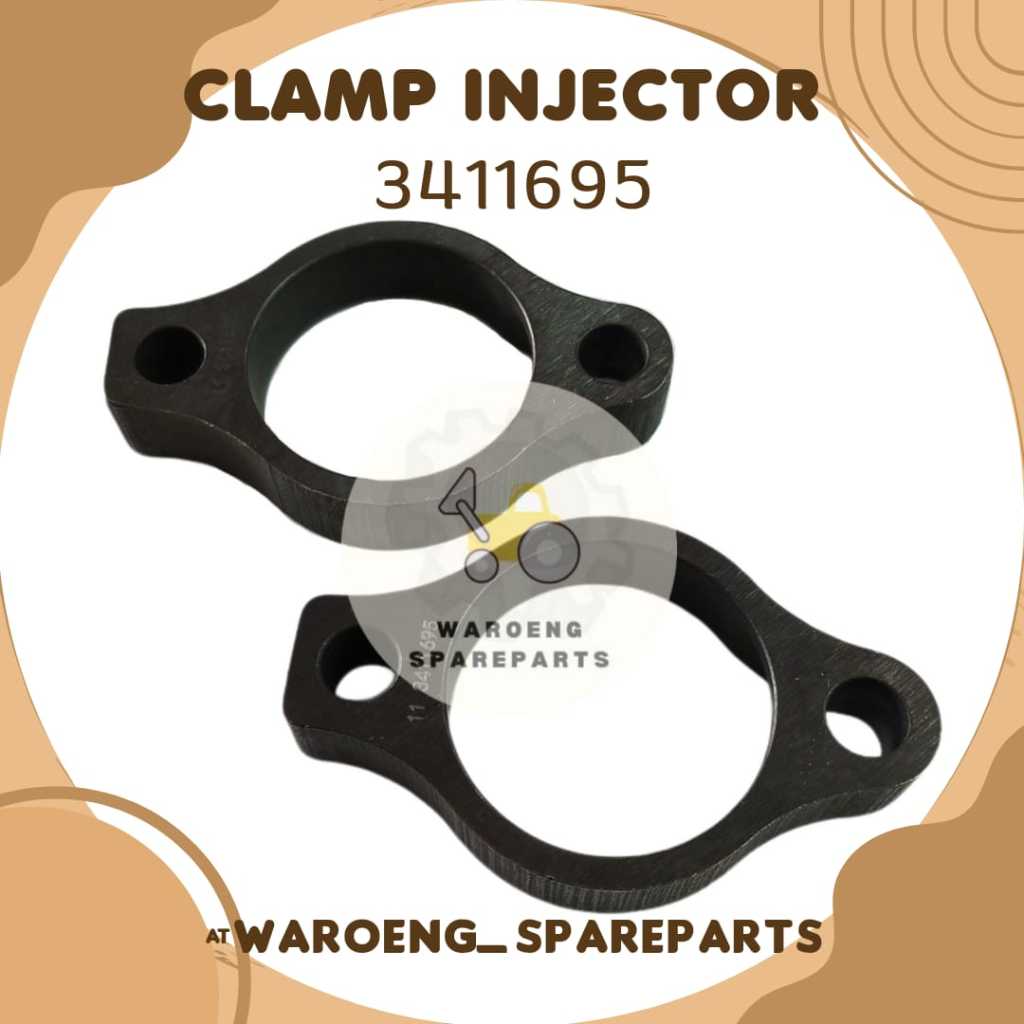 Clamp Injector 3411695 Cummins Kuping Injector Cummins