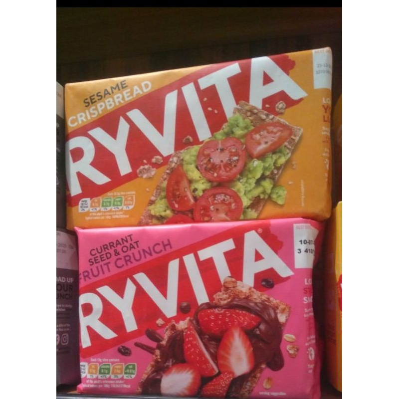 

ryvita fruit crunch currants, seeds dan oat 200gr