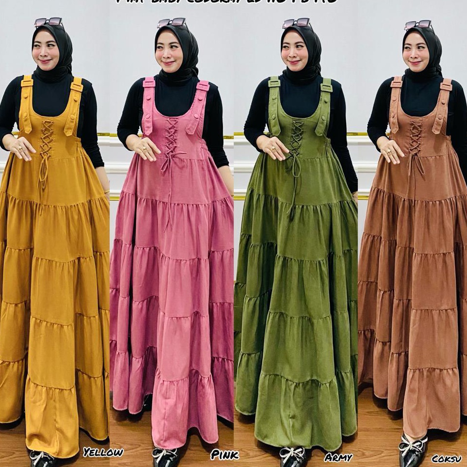 KODE J53H QF Gamis Overall 93 polos  Overall  Gamis Overall