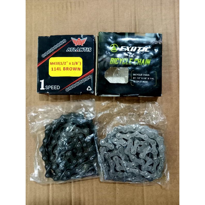 Rantai single speed sepeda BMX Fixie