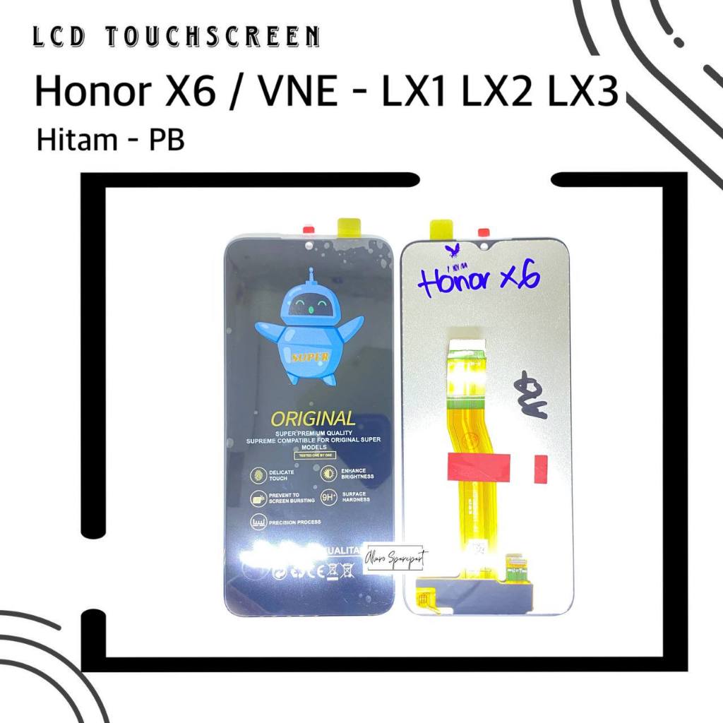 LCD TOUCHSCREEN HONOR X6 VNE - LX1 LX2 LX3 FULLSET