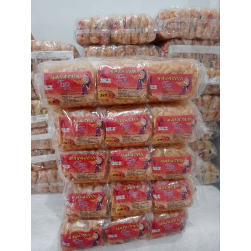 

Makaroni ER Pedas Gurih Level 1/10 Isi 12 Pcs Paket Komplit