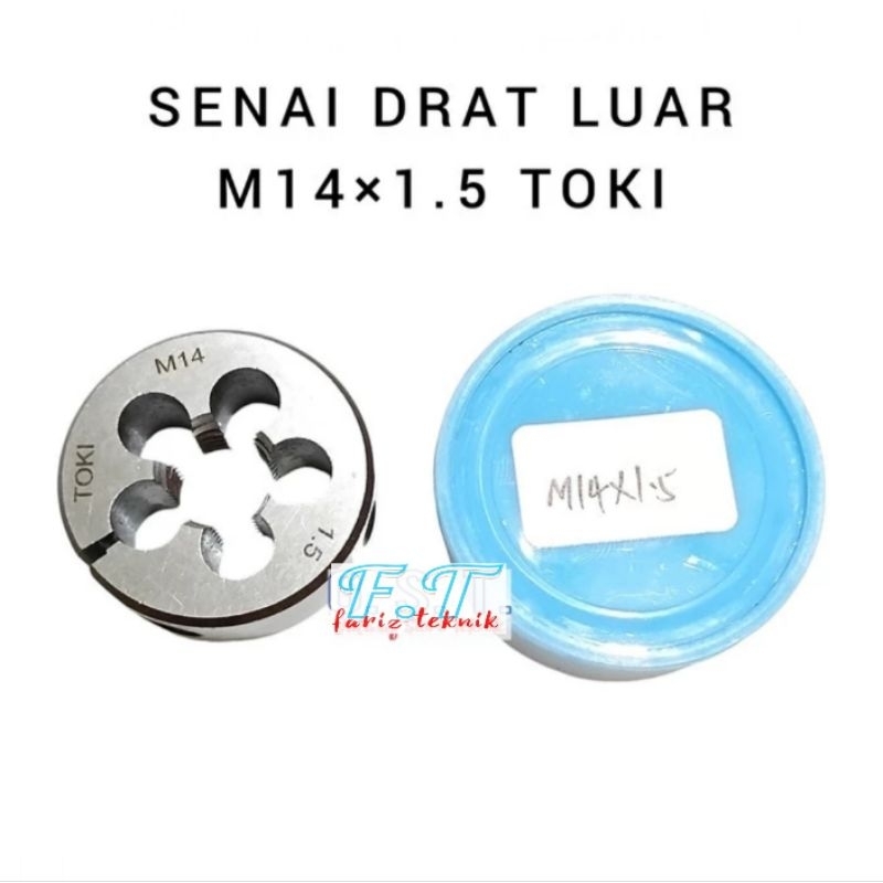 Round Dies Senay M14 1.5 Mata Senai Drat Luar m141.5 Snei Sney Drat Baut 19