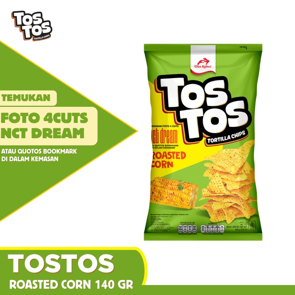 

TOSTOS Jagung Bakar 4Cuts NCT Dream (140gr)