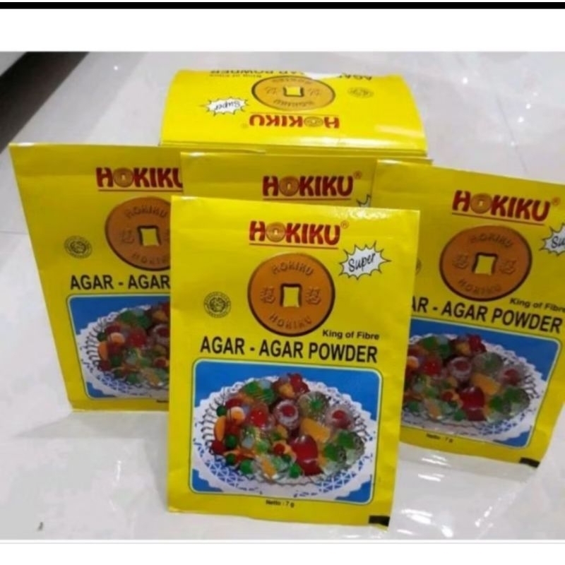 

Agar agar hokiku 1 kotak isi 12 pcs
