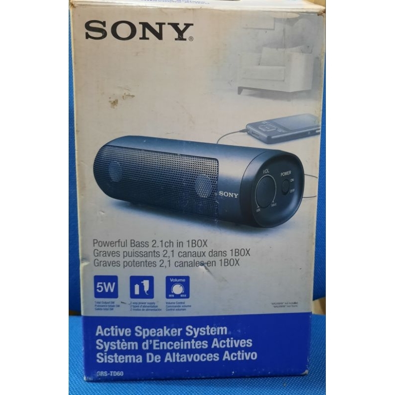 Speaker HiFi Sony SRS-TD60 Vintage..