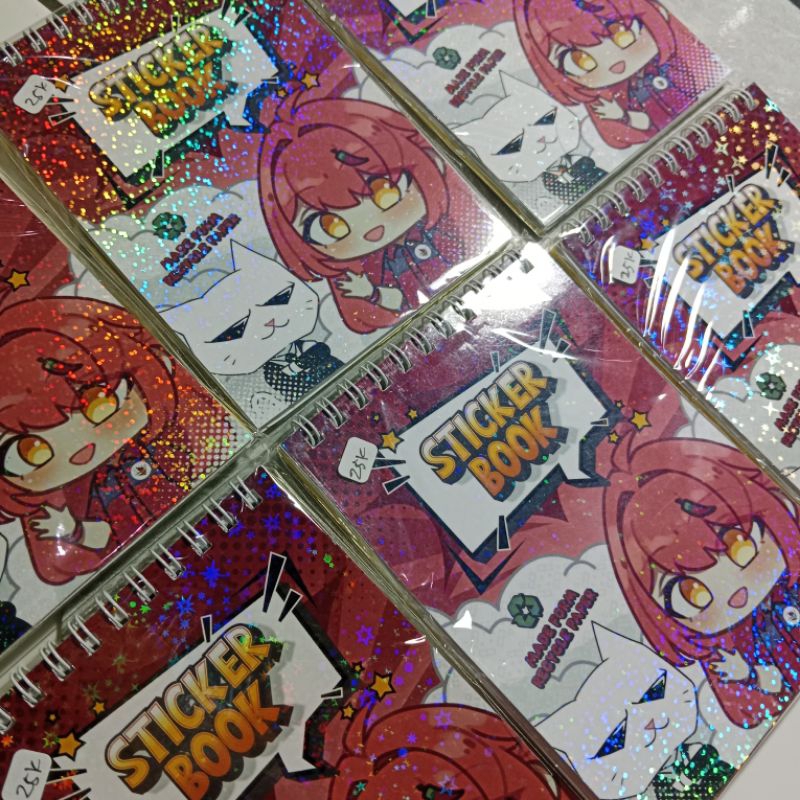 

STICKER BOOK HANDMADE RECYCLE