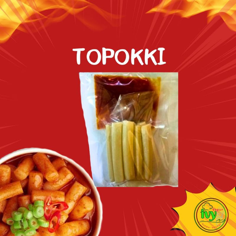 

TTEOKBOKKI TOPOKKI KUE BERAS KOREA TERMURAH