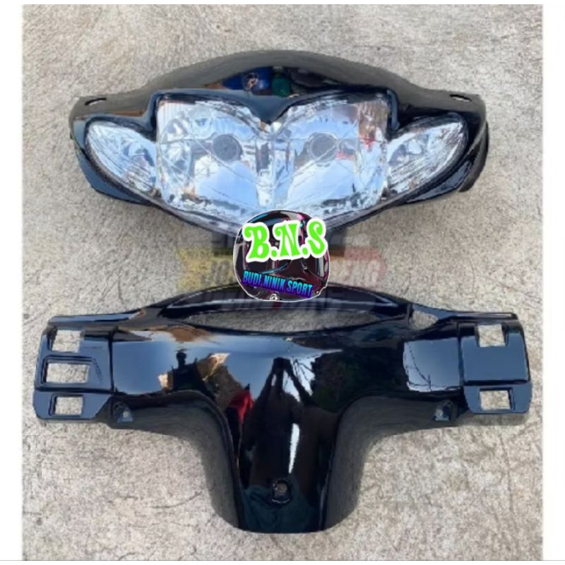 PAKET BATOK DEPAN BELAKANG SUZUKI SHOGUN 125 LAMA BATOK LAMPU DEPAN SHOGUN 125 OLD PLUS LAMPU DEPAN 