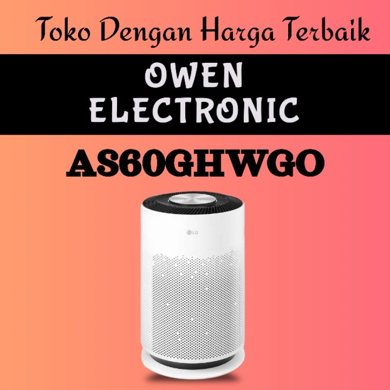 LG PuriCare 360 HIT Air Purifier AS60GHWGO