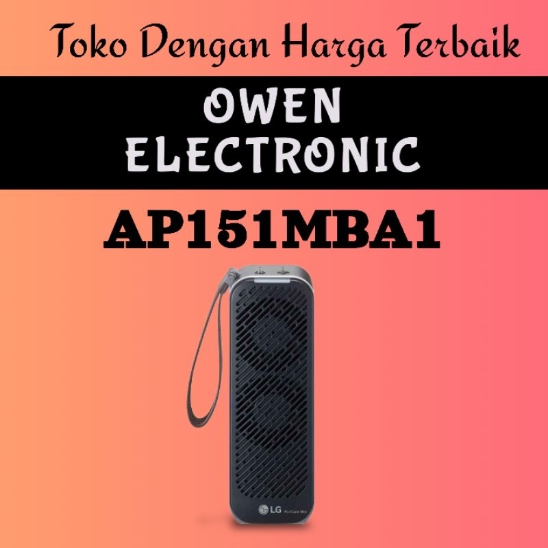 LG PURICARE MINI AIR PURIFIER AP151MBA1