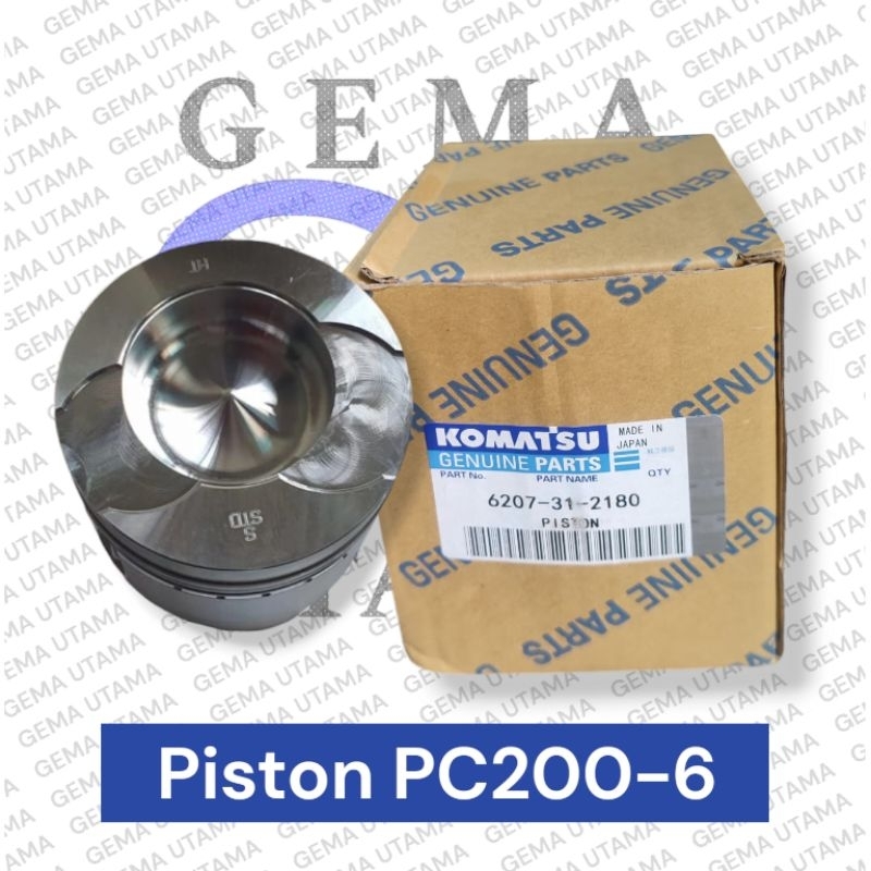 Piston PC200-6 6207-31-2180 engine 6D95L 4D95 (oem)