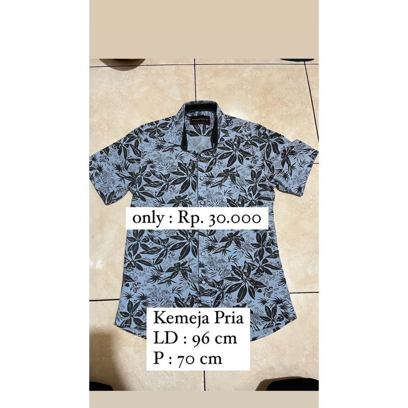 [PRELOVED] KEMEJA PRIA | KEMEJA KANTOR PRIA | KEMEJA PRIA MURAH