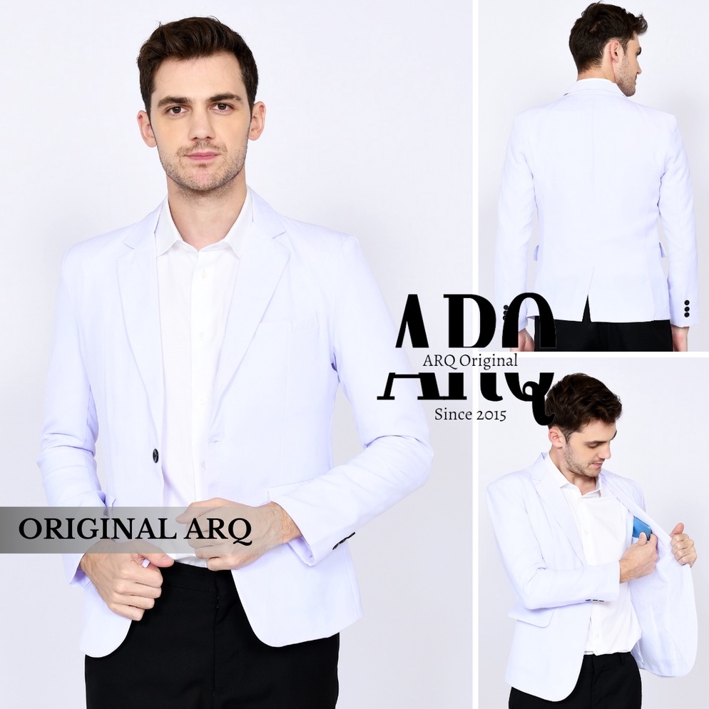 TERLARIS  JAS BLAZER PRIA FORMAL SLIMFIT ORIGINAL KEREN GAYA KOREA MURAH BERKUALITAS PREMIUM  JAS BL