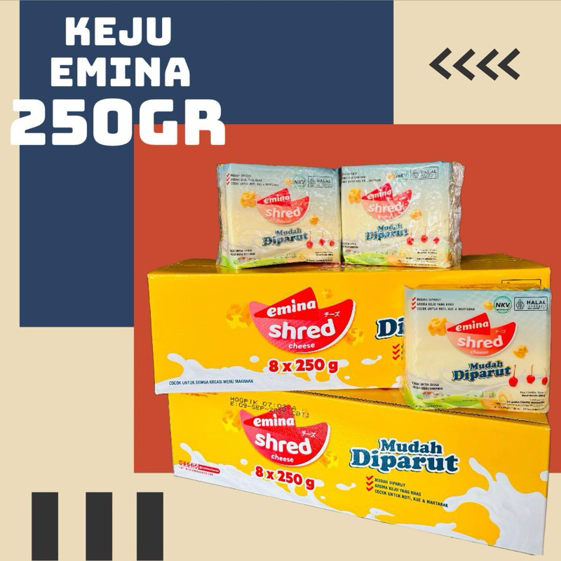 

keju emina 250gram