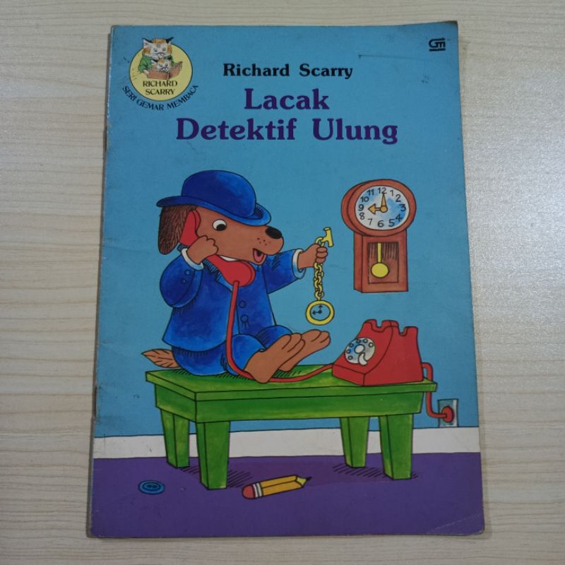Preloved Lacak Detektif Ulung - Richard Scarry